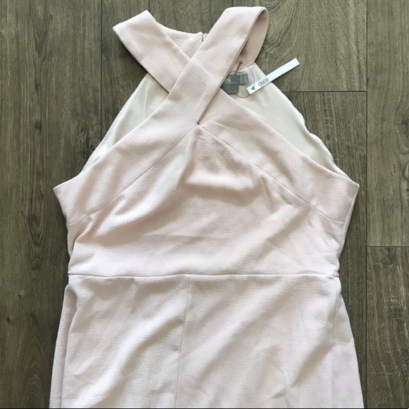 ASOS Cross Halter Neck Dress - Picture 2 of 2